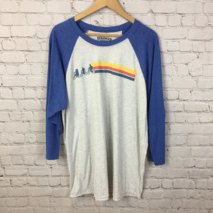 Stranger Things | Men's Raglan Tee T-Shirt 2XL